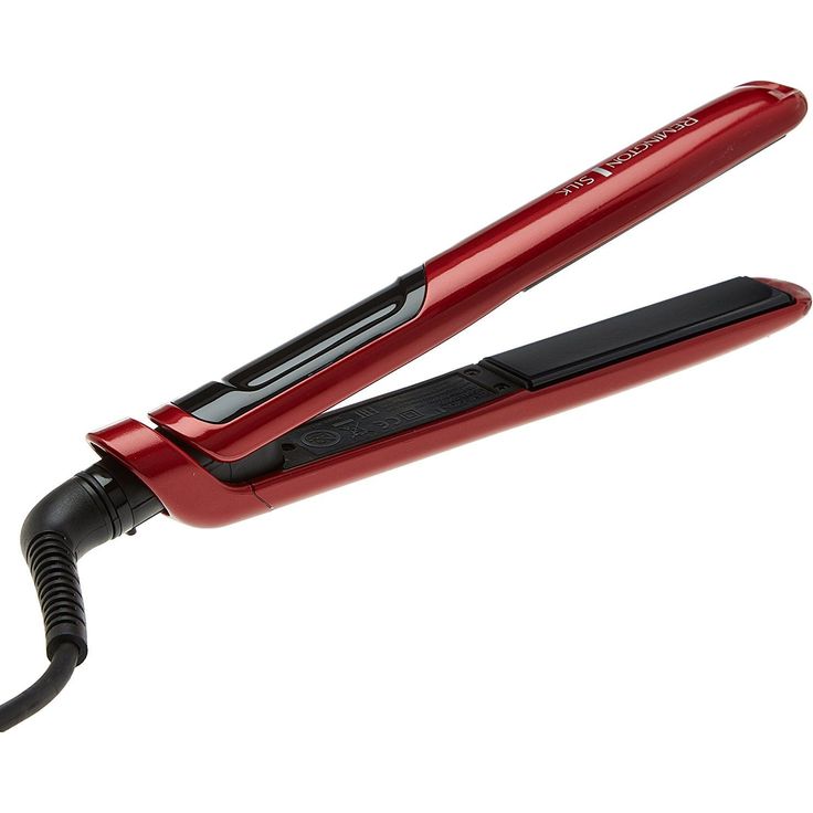 Remington Haarglätter Silk S9600, Keramikbeschichtung mit Seidenproteinen, rot Keramik-Glätteisen für seidig glattes Haar – Bild 6
