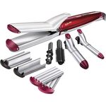 Babyliss Style Mix Multistyler 10-in-1 Locken, Glätten, Kreppen, Deep Waves Aufsätze zum Wechseln MS22E für seidig glattes Haar