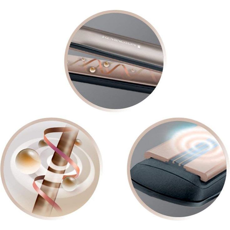 Remington Haarglätter Keratin Therapy S8590, innovativer Hitzeschutzsensor, braun Keramik-Glätteisen für seidig glattes Haar – Bild 5