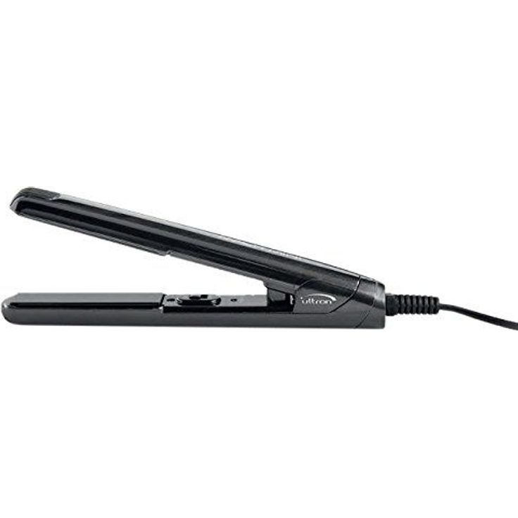 Ultron Mini Proline Glätteisen, Schwarz für seidig glattes Haar