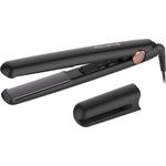 Rowenta SF8210 Ultimate Experience Glätteisen (Abschaltautomatik, Thermo Control, Keramikplatten mit Keratinschutz, 5 Temperatureinstellungen) Schwarz-Roségold für seidig glattes Haar