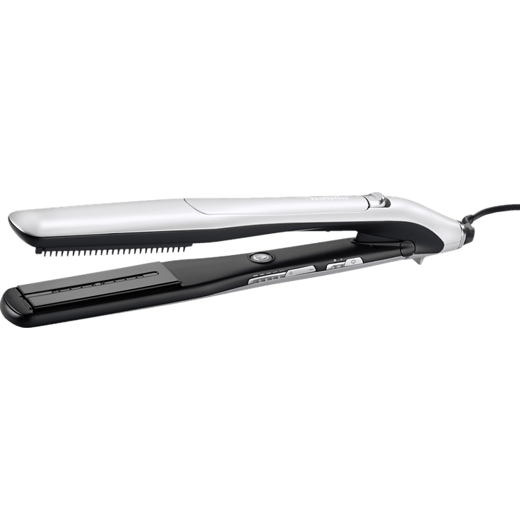 BABYLISS ST595E Steam Lustre Styler Glätteisen, Beschichtung: Keramik für seidig glattes Haar