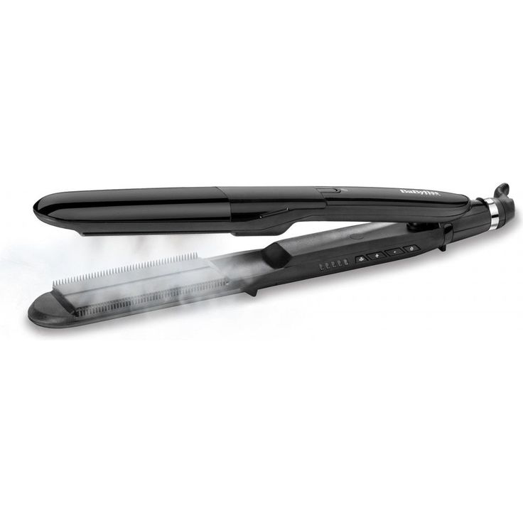BaByliss ST492E Haarstyling-Gerät Glätteisen Dampf Schwarz 2 5 m für seidig glattes Haar