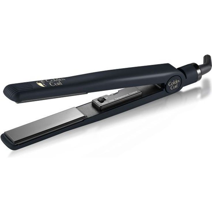 Golden Curl IL Nero Glätteisen Schwarz für seidig glattes Haar – Bild 2