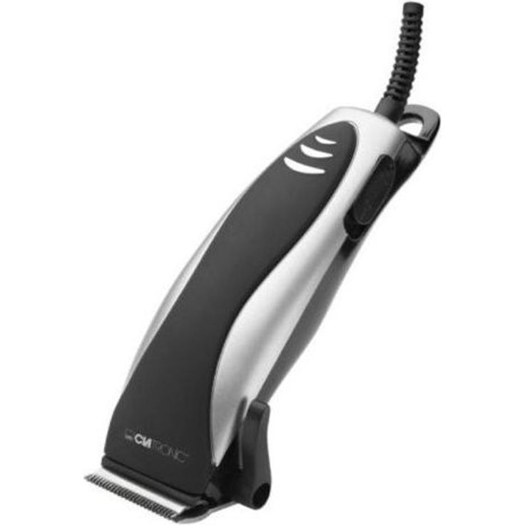 Clatronic HSM 3430 Haarschneidemaschine Netzbetrieb 3 bis 12 Schnittlänge inkl. 4 Kammaufsätze, Scherkopfschutz, Reinigungsbürste – Bild 1