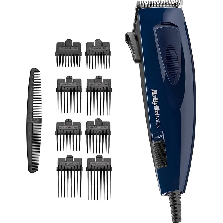 BaByliss MEN E695E Haarschneider mit 8 Aufsätzen Netzbetrieb – Bild 2
