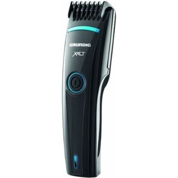 Grundig MC 3340 Haarschneider Netz- und Akkubetrieb 4 Aufsteckkämme silberfarben – Bild 1
