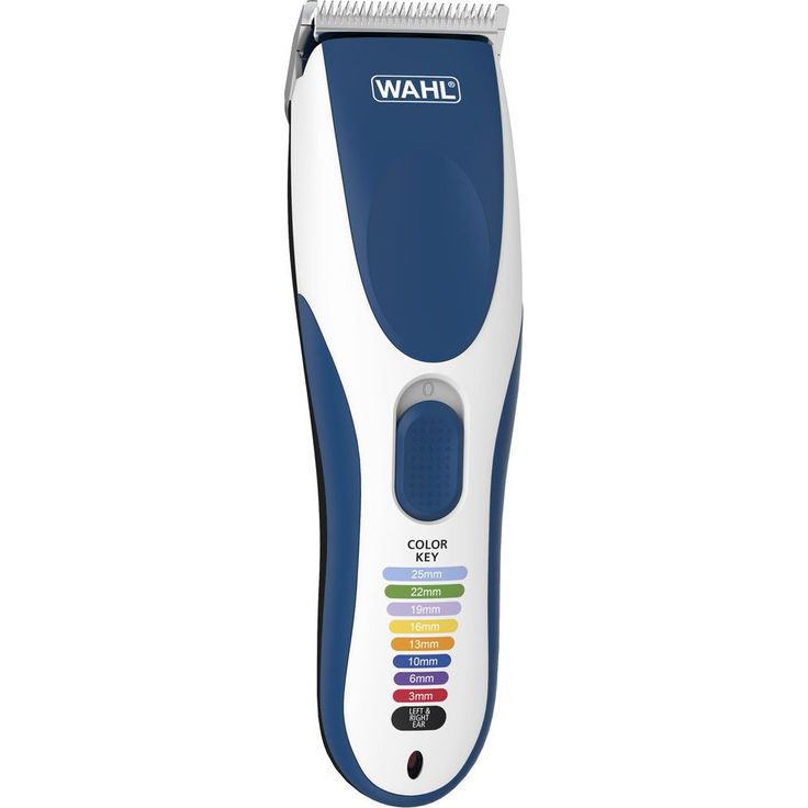 Wahl 09649-016 Color PRO Cordless Haarschneider Netz- und Akkubetrieb 60 Minuten Akkulaufzeit abnehmbare Präzisionsklingen inkl. Aufsteckkämme, Etui, Schere