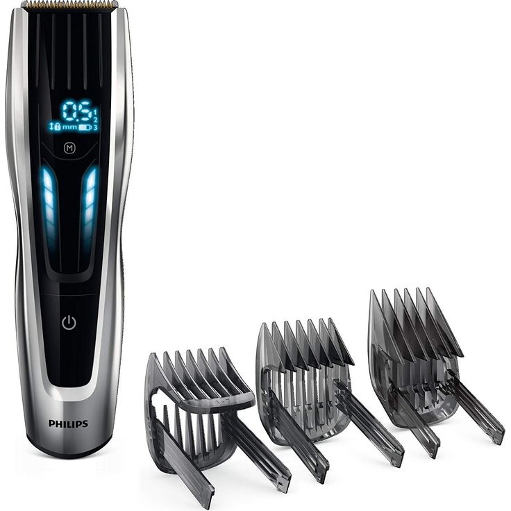 Philips Series 9000 HC9450/15 Haarschneidemaschine 3 Kammaufsätze Titan-Klingen Memory-Funktion – Bild 1