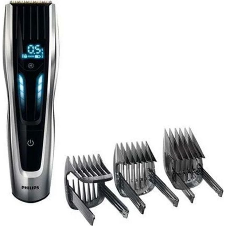 Philips HC9450/15 Series 9000 Haarschneider Netz- und Akkubetrieb 120 Minuten Akkulaufzeit inkl. 3 Aufsätze – Bild 2