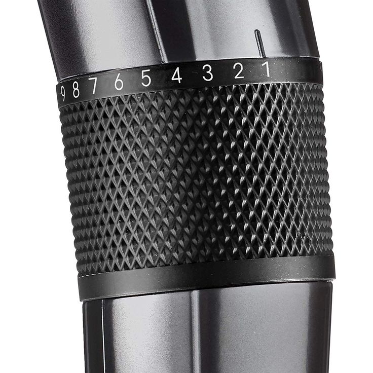 Babyliss Men Carbon Titanium Akku Haarschneider für Kopf- und Barthaare 26 Schnittlängen 0, 5mm-25mm Silber Schwarz inkl. Mini Trimmer E978E – Bild 2