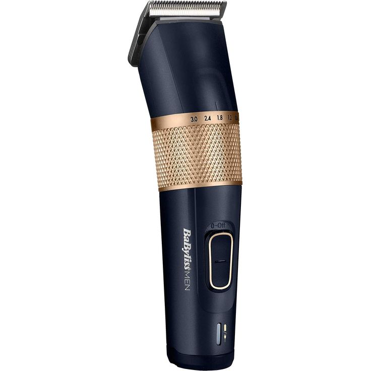 Babyliss Babylissmen Lithium Power Haarschneider E986E mit 45 Längeneinstellungen, Drehrad und 8 Kammaufsätzen Schwarz