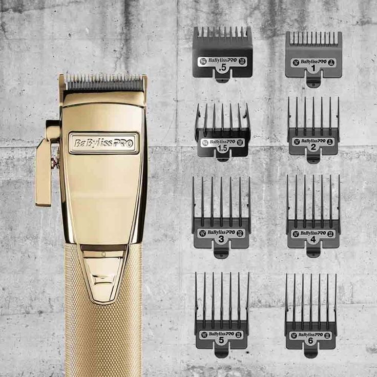 BaByliss PRO 4Artists Barber Clipper GOLDFX FX8700GE Metallgehäuse in gold inkl. 8 Aufsätze – Bild 5