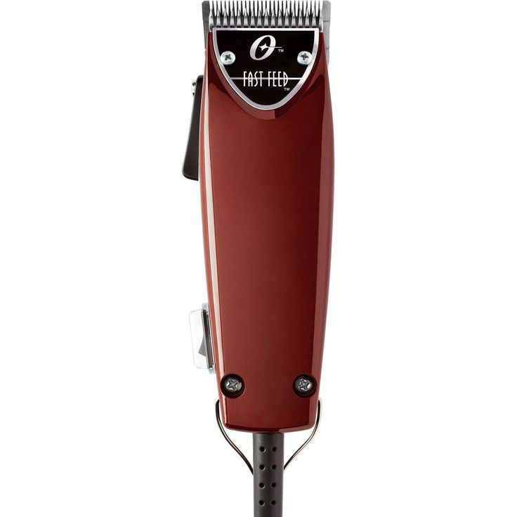 Oster Fast Feed Typ 616-91 Profi-Haarschneidemaschine rot, verstellbarer Scherkopf