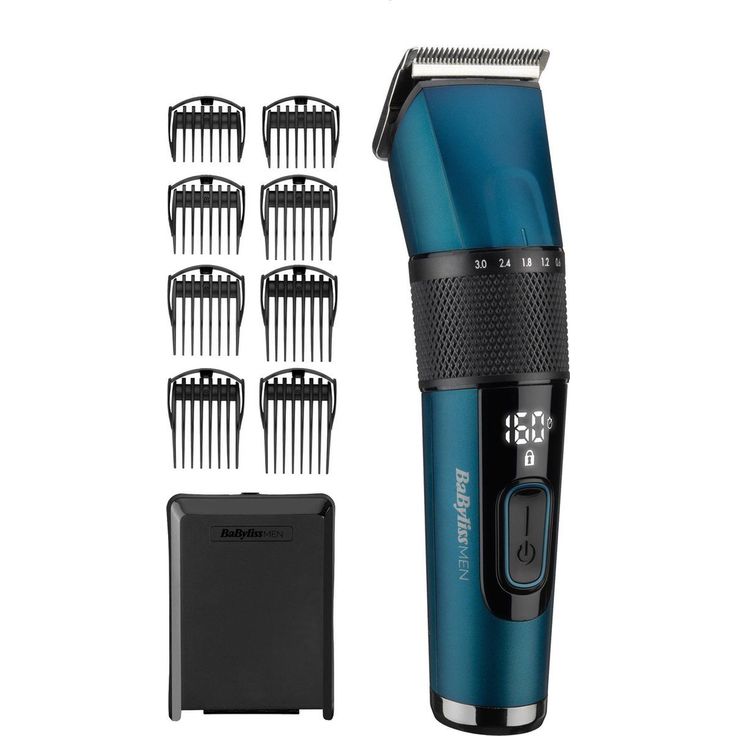Babyliss E990E Japanese Steel Digital blau 160 Minuten Akkubetrieb – Bild 4
