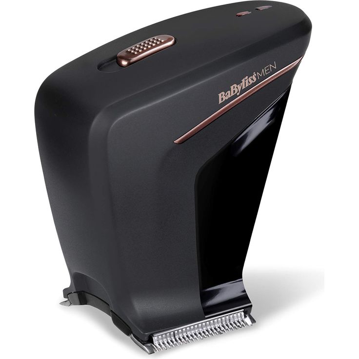 Babyliss Men The Crew Cut ergonomischer Design Haarschneider und Glatzenrasierer Schwarz SC758E