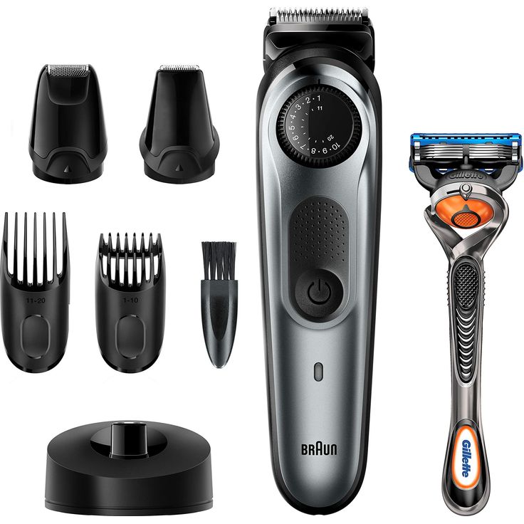 Braun BT7240 Bartschneider, graphit/schwarz 100 Minuten Akkubetrieb 39 Schnittlängen – Bild 2