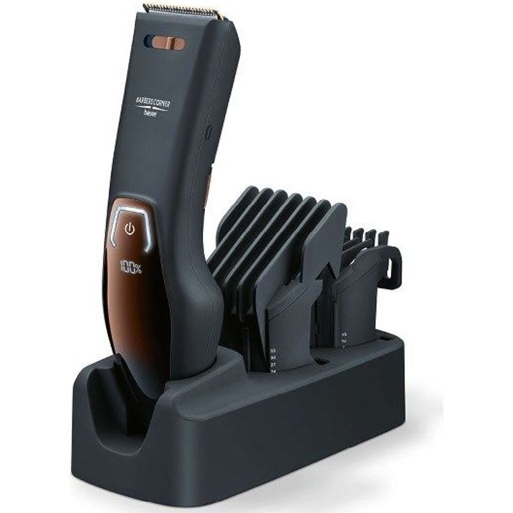 Beurer Haarschneider BarbersCorner HR 5000 schwarz/bronze 60 Minuten Akkubetrieb – Bild 2