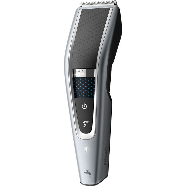 Philips HC5630-15 Hairclipper Series 5000 Haarschneider, silber-schwarz 28 Schnittlängen abwaschbar – Bild 3