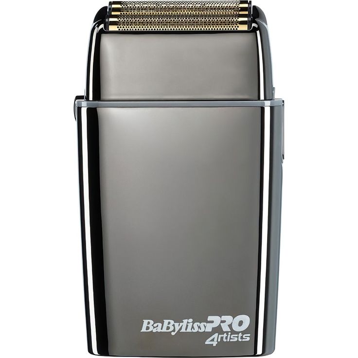 BaByliss PRO 4Artists Doppelfolienrasierer Gunsteel FXFS2GSE dunkelgrau