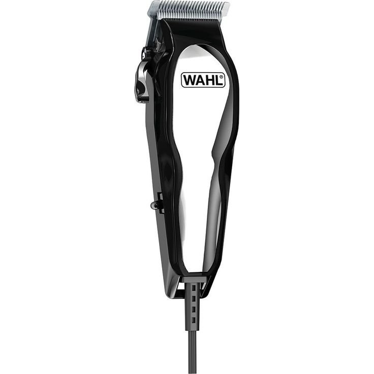 Wahl Baldfader Haarschneider Netzbetrieb selbstschärfernder Schneidsatz kraftvoller Motor inkl. 5 Kammaufsätze und 2 Aufsteckkämme für rechtes und linkes Ohr