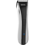 Wahl Lithium Pro LED Haarschneider Akkubetrieb 100 Minuten Akkulaufzeit Schnittlänge 1-2,5 mm schwarz, silber inkl. 6 Kammaufsätze, Aufbewahrungstasche, Kamm, Schere