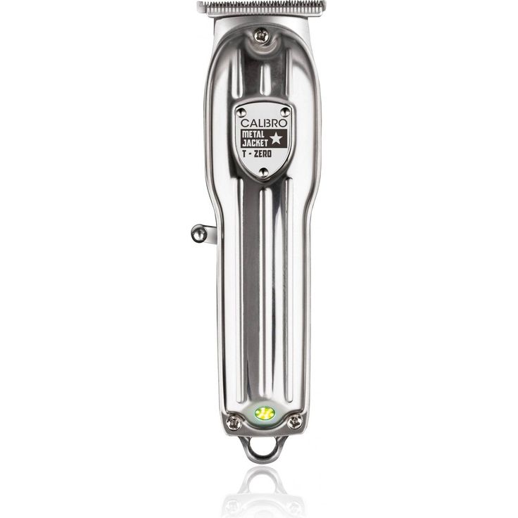 XanitaliaPro Calibro Metal Jacket T-Zero professioneller Haarschneider Akkubetrieb bis zu 120 Minuten Edelstahlklingen 3 Aufsätze