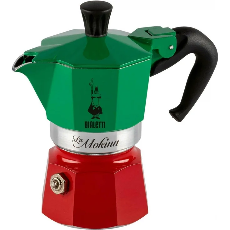 Bialetti La Mokina Italia Tricolore Espressokocher – Bild 1