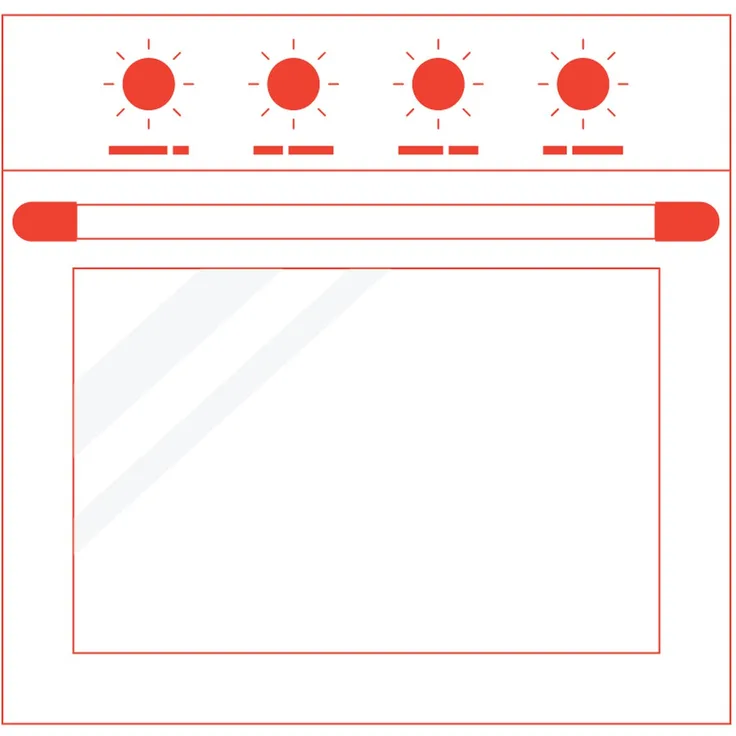 Smeg SF6400TVX 60 cm Einbau Backofen EEK A