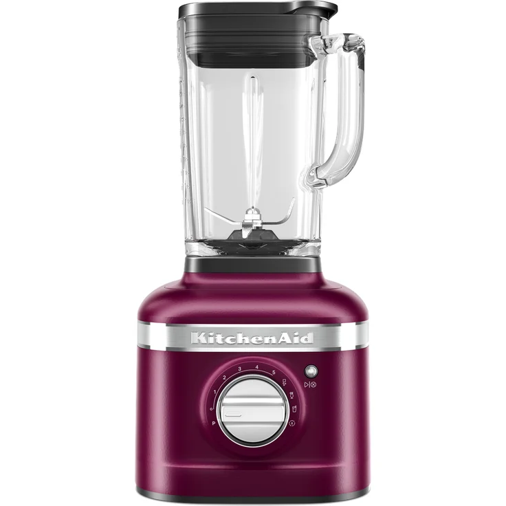 KitchenAid K400 5KSB4026 Artisan Standmixer, 1200W, 3 Funktionen, 5 Geschwindigkeiten, 1,5 L Glasbehälter, Farbe des Jahres 2022, beetroot, Serie: 5KSB4026 – Bild 1