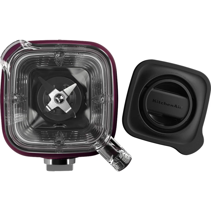 KitchenAid K400 5KSB4026 Artisan Standmixer, 1200W, 3 Funktionen, 5 Geschwindigkeiten, 1,5 L Glasbehälter, Farbe des Jahres 2022, beetroot, Serie: 5KSB4026 – Bild 4