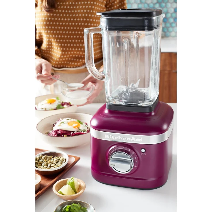 KitchenAid K400 5KSB4026 Artisan Standmixer, 1200W, 3 Funktionen, 5 Geschwindigkeiten, 1,5 L Glasbehälter, Farbe des Jahres 2022, beetroot, Serie: 5KSB4026 – Bild 8