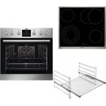 AEG HF13M40S3R Einbauherd-Set, bestehend aus EES33101ZM + HE604070XB + TR1LFV, A