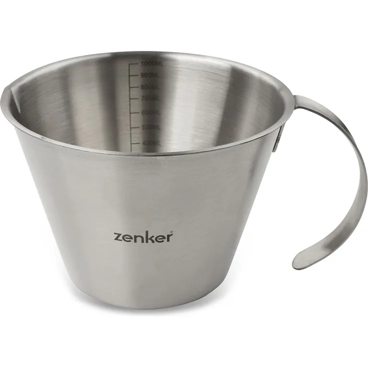 Zenker Messbecher, 1L, Edelstahl