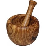 Mörser aus Olivenholz von COLLECTION KREMERS