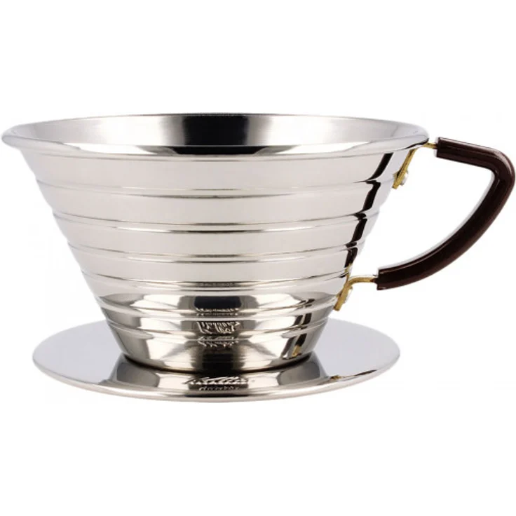 Edelstahl Kaffee-Tropfer Kalita Wave #185