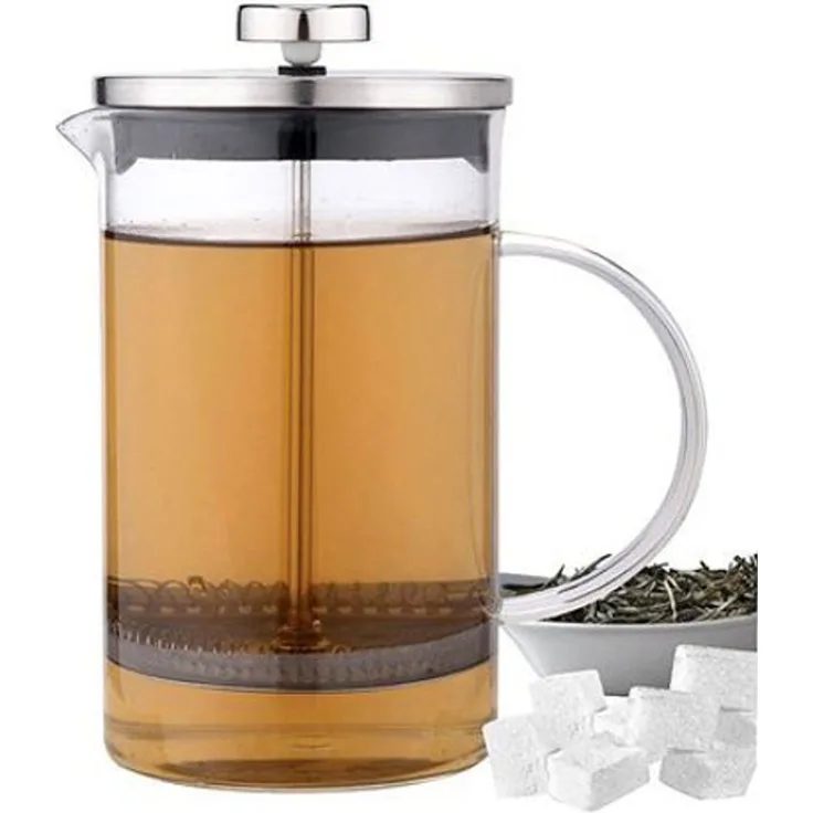 Kaffeezubereiter Teezubereiter 800ml Kaffeekanne Teekanne Kaffeebereiter Presse