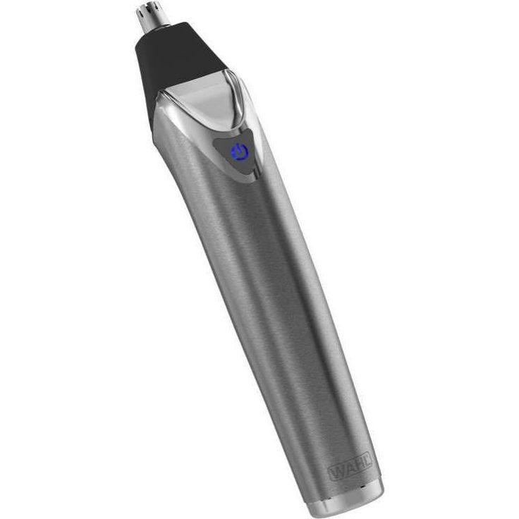 Wahl 9818-116 Stainless Steel Lithium Ion plus Edelstahl-Bartschneider inkl. Aufsatz für Nasen- und Ohrenhaare & 4 Kammaufsätze – Bild 3