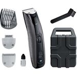 Remington Barttrimmer Herren MB4850 (titanbeschichtete Klingen, schlagfestes Polycarbonat-Gehäuse, 6,4V Motor, 3 austauschbare Klingen + Koffer, Netz--Lithium Ionen Akkubetrieb) Bartschneider