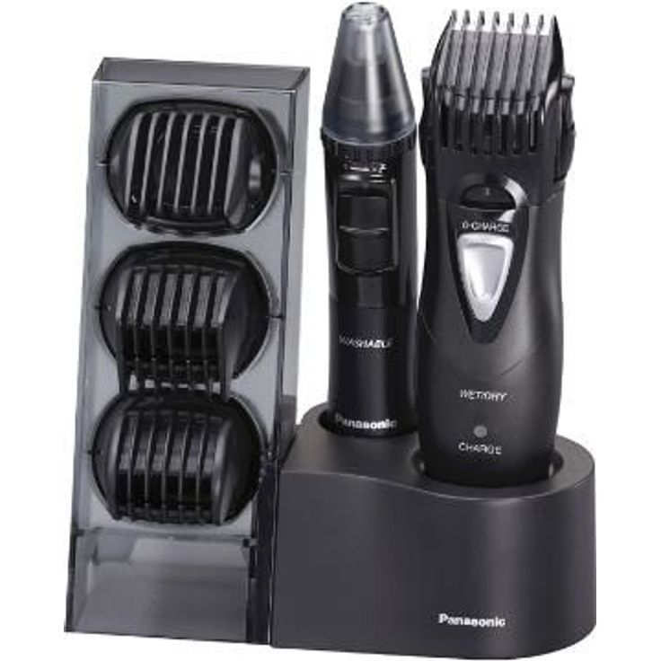 Panasonic ER-GY10CM504 Multitrimmer Set für Körper und Gesicht, schwarz