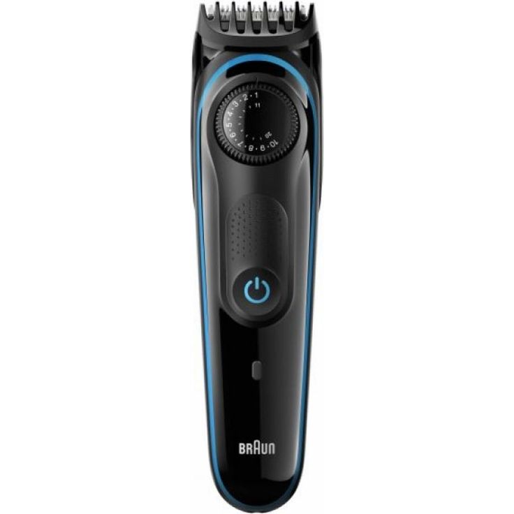 Braun Bartschneider BT3040, Haar- Und Bartschneider Für Herren Mit Gillette Fusion ProGlide Rasierer, schwarz-blau – Bild 6