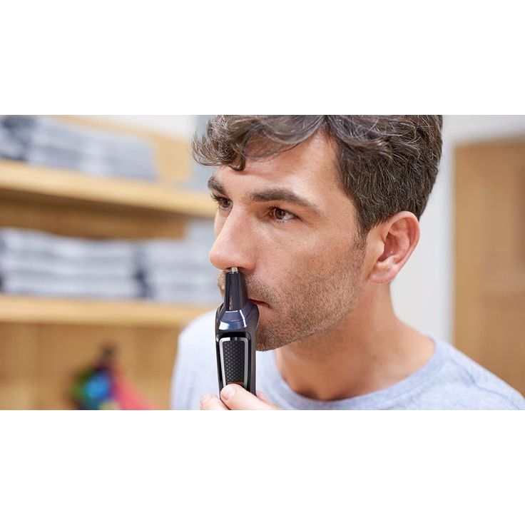 Philips mg3730-15 Reise-Trimmer Bart- und Precision 8 in 1, selbstschärfende Klingen, inkl. Tasche – Bild 6