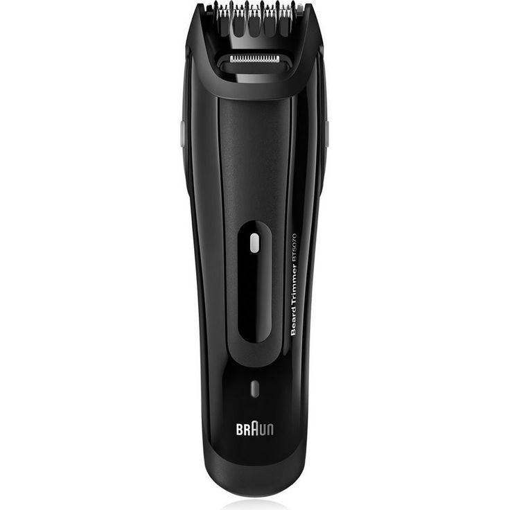 Braun BT5070 Bartschneider mit Netz- und Akkubetrieb, 25 Schnittstufen, 50 Minuten Betriebszeit, schwarz – Bild 1