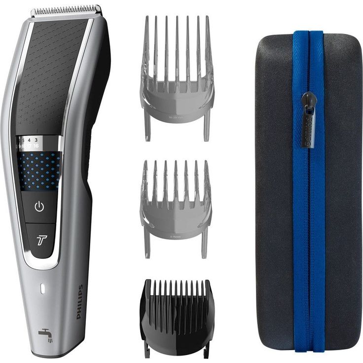 Philips HC5650/15 Series 5000 Haarschneider / Bartschneider Trockenbetrieb inkl. 3 Aufsteckkämme und Reiseetui