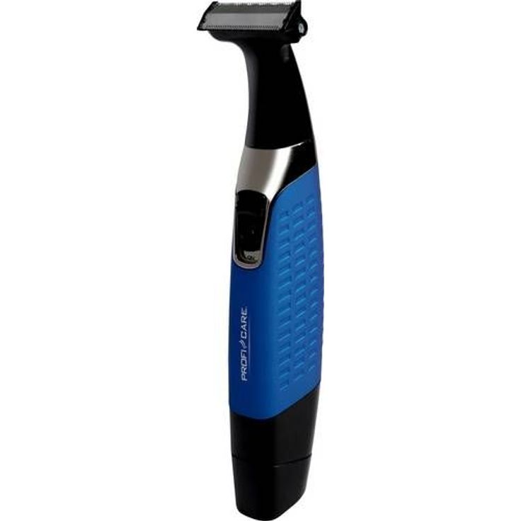 PROFICARE PC-BHT 3074 Detail-Trimmer blau, schwarz Batterienbetrieb inkl. 4 Kammaufsätze