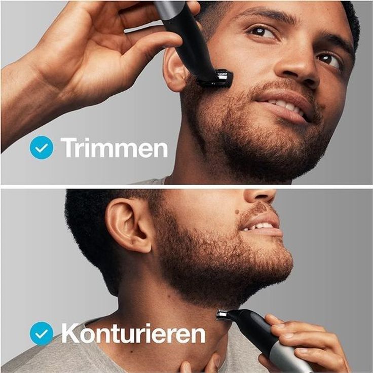 Braun Series XT5200 Bartschneider, Bodygrooming-Set, 1 langlebige Klinge, mit Reisebeutel, ein Gerät für 3-Tage-Bart, Haare, Intimbereich, Achseln – Bild 4