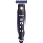 MicroTouch Solo Bartschneider Konturen schneiden, Stylen, Trimmen inkl. 3 Aufsteckkämme abwischbar schwarz, blau