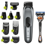 Braun MGK7221 Multigroomer 13 Schnittstufen inkl. Gillette Fusion5 ProGlide FlexBall