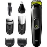 Braun MGK3221 Multigroomer Haarschneider 6 in 1 Gesichts- und Barttrimmer für Herren
