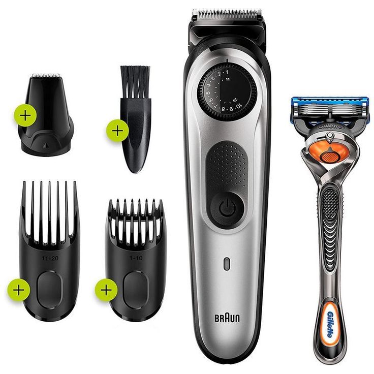 Braun BT5260 Haarschneider und Barttrimmer 3 Aufsätze 39 Schnittstufen 100 Minuten Akkulaufzeit inkl. Gillette Fusion 5 ProGlide Nassrasierer - Preisvergleich – Bild 2